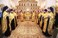 17-Епископ Усть-Каменогорский и Семипалатинский Амфилохий возглавил торжества по случаю престольного праздника Свято-Андреевского собора в Усть-Каменогорске