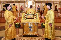 18-Епископ Усть-Каменогорский и Семипалатинский Амфилохий возглавил торжества по случаю престольного праздника Свято-Андреевского собора в Усть-Каменогорске