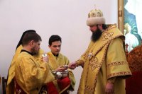 33-Епископ Усть-Каменогорский и Семипалатинский Амфилохий возглавил торжества по случаю престольного праздника Свято-Андреевского собора в Усть-Каменогорске