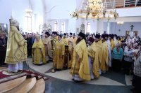 62-Епископ Усть-Каменогорский и Семипалатинский Амфилохий возглавил торжества по случаю престольного праздника Свято-Андреевского собора в Усть-Каменогорске