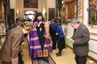 4-Архипастырский визит в Семипалатинск. Литургия Преждеосвященных Даров в Спасо-Воскресенском кафедральном соборе