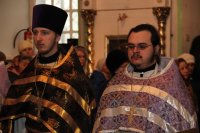 6-Архипастырский визит в Семипалатинск. Литургия Преждеосвященных Даров в Спасо-Воскресенском кафедральном соборе