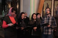 11-Архипастырский визит в Семипалатинск. Литургия Преждеосвященных Даров в Спасо-Воскресенском кафедральном соборе