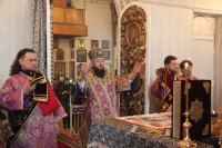 14-Архипастырский визит в Семипалатинск. Литургия Преждеосвященных Даров в Спасо-Воскресенском кафедральном соборе