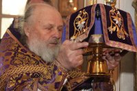 15-Архипастырский визит в Семипалатинск. Литургия Преждеосвященных Даров в Спасо-Воскресенском кафедральном соборе