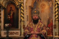 20-Архипастырский визит в Семипалатинск. Литургия Преждеосвященных Даров в Спасо-Воскресенском кафедральном соборе
