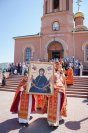 21-	 Преполовение Святой Пятидесятницы. Поясу Приснодевы Марии поклоняются верующие Актюбинской области