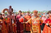 26-	 Преполовение Святой Пятидесятницы. Поясу Приснодевы Марии поклоняются верующие Актюбинской области