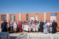 46-	 Преполовение Святой Пятидесятницы. Поясу Приснодевы Марии поклоняются верующие Актюбинской области