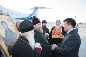 Продолжается пребывание Пояса Богоматери в Уральской епархии