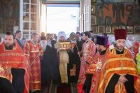 7-Продолжается пребывание Пояса Богоматери в Уральской епархии