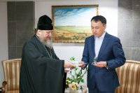 6-Глава Православной Церкви Казахстана обсудил с акимом Актюбинской области вопросы взаимодействия светской и духовной власти в регионе