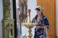 9-Служение епископа Амфилохия в день Изнесения честных древ Животворящего Креста Господня