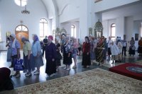12-Служение епископа Амфилохия в день Изнесения честных древ Животворящего Креста Господня