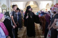 28-Служение епископа Амфилохия в день Изнесения честных древ Животворящего Креста Господня