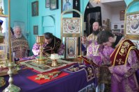 11-Архиерейское богослужение в Знаменско-Абалацком женском монастыре города Семипалатинска