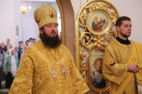 8-Епископ Амфилохий совершил воскресную Литургию в кафедральном храме Усть-Каменогорска