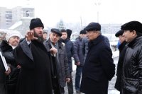 13-Аким Восточно-Казахстанской области Д.К.Ахметов посетил Андреевский кафедральный собор Усть-Каменогорска