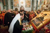 8-Завершилось пребывание Пояса Пресвятой Богородицы в Астраханской митрополии. Святыня прибыла в Костанай