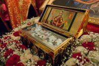 13-Завершилось пребывание Пояса Пресвятой Богородицы в Астраханской митрополии. Святыня прибыла в Костанай