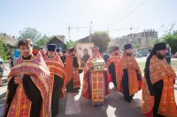 1-Митрополит Астанайский и Казахстанский Александр и митрополит Астраханский и Камызякский Иона возглавили церковные торжества по случаю принесения Пояса Богородицы в Астрахань