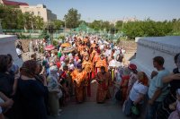 4-Митрополит Астанайский и Казахстанский Александр и митрополит Астраханский и Камызякский Иона возглавили церковные торжества по случаю принесения Пояса Богородицы в Астрахань