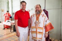27-Митрополит Астанайский и Казахстанский Александр и митрополит Астраханский и Камызякский Иона возглавили церковные торжества по случаю принесения Пояса Богородицы в Астрахань