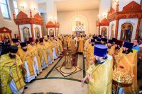 30-Епископ Амфилохий принял участие в торжествах, посвященных 20-летию возрождения Барнаульской и Алтайской епархии