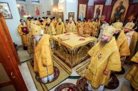 33-Епископ Амфилохий принял участие в торжествах, посвященных 20-летию возрождения Барнаульской и Алтайской епархии