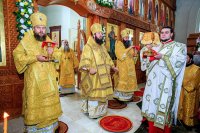 37-Епископ Амфилохий принял участие в торжествах, посвященных 20-летию возрождения Барнаульской и Алтайской епархии