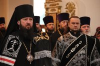 4-Соборное служение Литургии Преждеосвященных Даров в главном кафедральном храме епархии