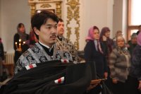 6-Соборное служение Литургии Преждеосвященных Даров в главном кафедральном храме епархии