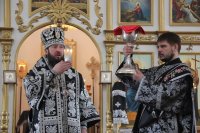 17-Соборное служение Литургии Преждеосвященных Даров в главном кафедральном храме епархии