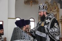 25-Соборное служение Литургии Преждеосвященных Даров в главном кафедральном храме епархии