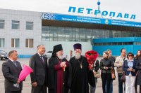 1-Северный Казахстан встречает Пояс Приснодевы Марии – святыня прибыла в Петропавловск 