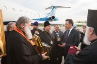 4-Северный Казахстан встречает Пояс Приснодевы Марии – святыня прибыла в Петропавловск 