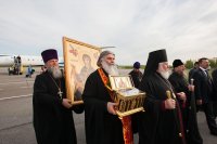 6-Северный Казахстан встречает Пояс Приснодевы Марии – святыня прибыла в Петропавловск 