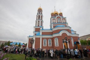 Торжества в Петропавловске по случаю принесения Пояса Богородицы