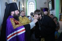 6-Преосвященный Епископ Амфилохий возглавил Божественную литургию в Спасо-Воскресенском кафедральном соборе г.Семипалатинска