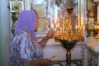 7-Преосвященный Епископ Амфилохий возглавил Божественную литургию в Спасо-Воскресенском кафедральном соборе г.Семипалатинска