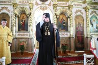 19-Преосвященный Епископ Амфилохий возглавил Божественную литургию в Спасо-Воскресенском кафедральном соборе г.Семипалатинска