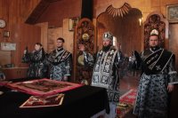 8-Литургия Преждеосвященных Даров в Свято-Покровском храме города Усть-Каменогорска