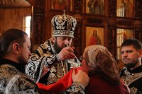 11-Литургия Преждеосвященных Даров в Свято-Покровском храме города Усть-Каменогорска