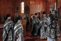 14-Литургия Преждеосвященных Даров в Свято-Покровском храме города Усть-Каменогорска