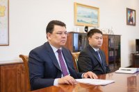4-В ходе визита в Павлодар состоялась встреча митрополита Александра с акимом Павлодарской области