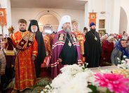 3-В день памяти апостола любви в Павлодаре состоялось праздничное богослужение по случаю принесения Пояса Богородицы