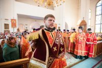 6-В день памяти апостола любви в Павлодаре состоялось праздничное богослужение по случаю принесения Пояса Богородицы