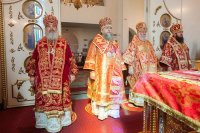 10-В день памяти апостола любви в Павлодаре состоялось праздничное богослужение по случаю принесения Пояса Богородицы