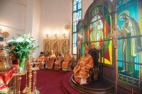 13-В день памяти апостола любви в Павлодаре состоялось праздничное богослужение по случаю принесения Пояса Богородицы
