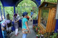 7-Божественная литургия Архиерейским чином на Святом Ключе г.Семипалатинска